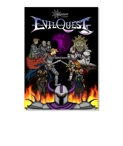 EvilQuest Box Art Sticker
